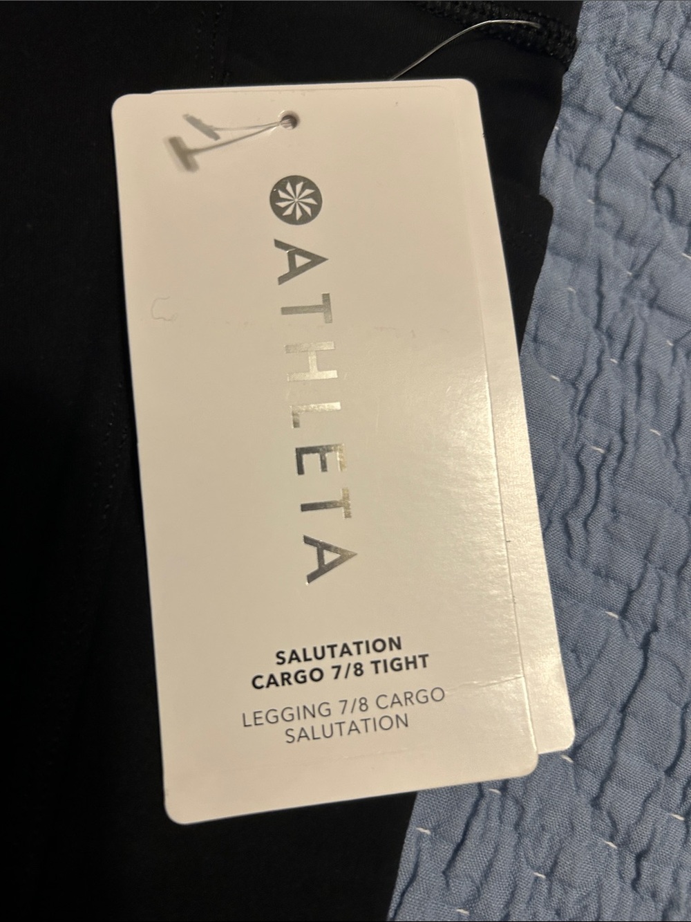 Athleta NWT Salutation Cargo Tight/Legging 7/8 Length XL - Picture 3 of 7